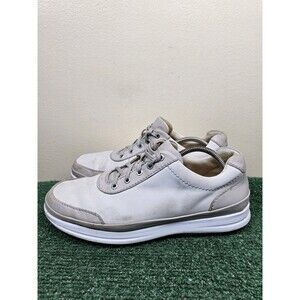 Samuel Hubbard Early Morning Mens Golf Shoes Leather Beige Size 12 M1580-034